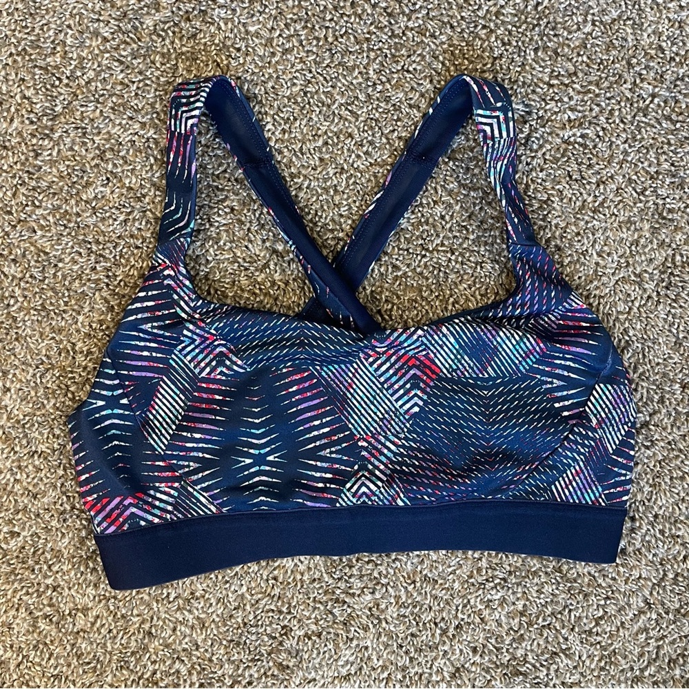 Patagonia Switchback Sports Bra Women’s Size Large Running Athletic Gym Workout